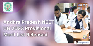 Andhra Pradesh NEET UG 2023 Provisional Merit List Released @drysruhs.edu.in; Check Details Here